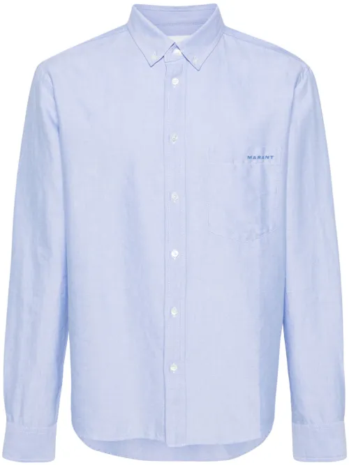 Chemise Jasolo à logo brodé - MARANT - Modalova