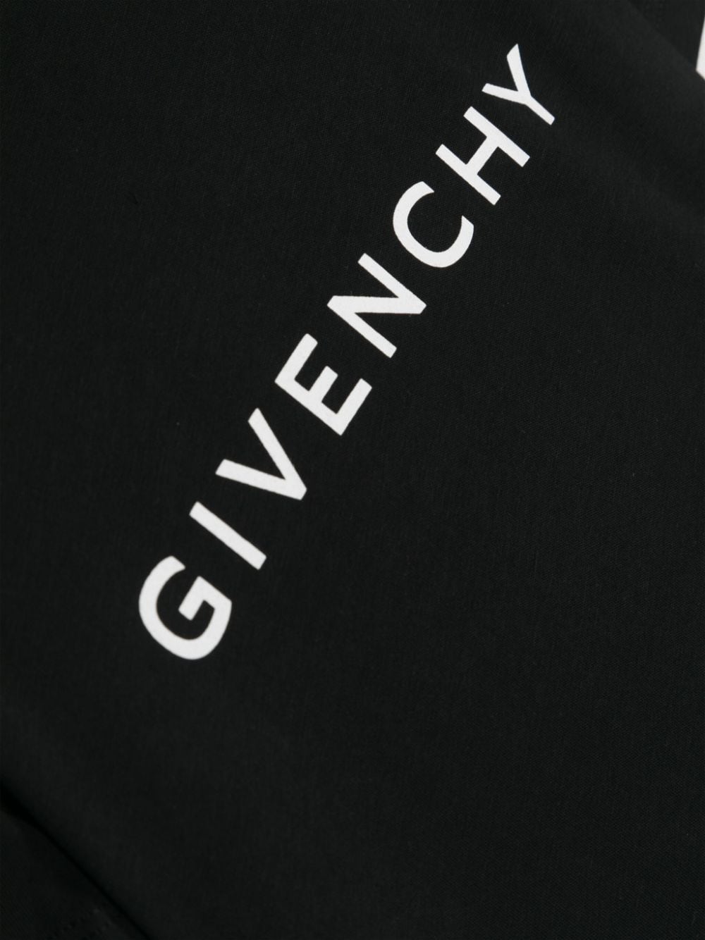 Givenchy Kids T-shirt met logoprint Zwart