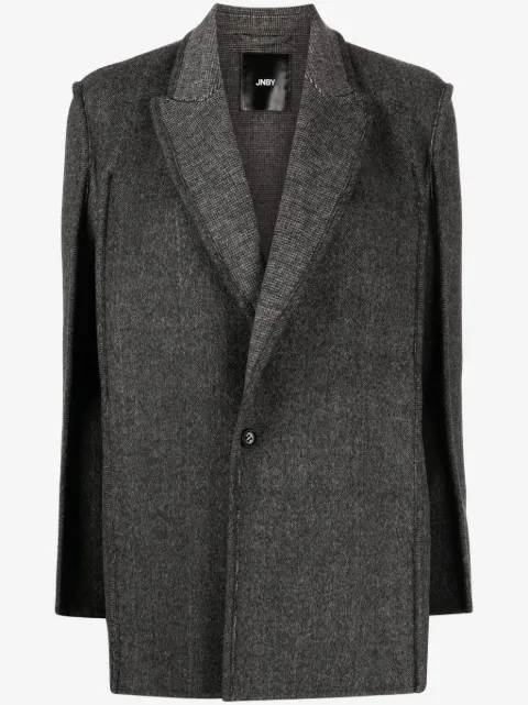 JNBY textured wool-blend blazer