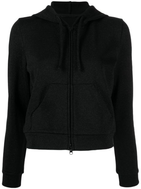 JNBY glittered zip-front hoodie Women