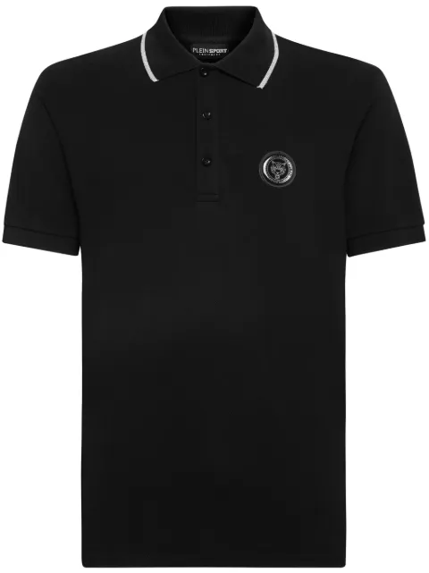 Plein Sport playera tipo polo con motivo de tigre
