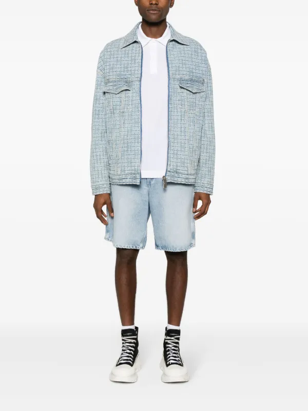 GIVENCHY 4G デニムジャケット Givenchy 4G デニムジャケット | ブルー | FARFETCH JP