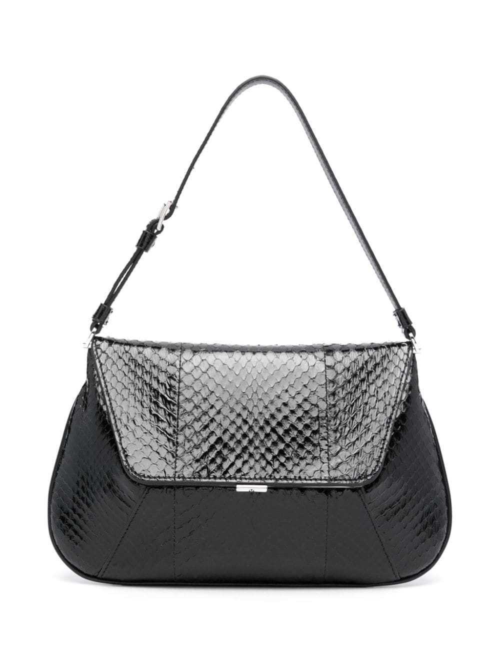 Amina Muaddi Ami Shoulder Bag In Black