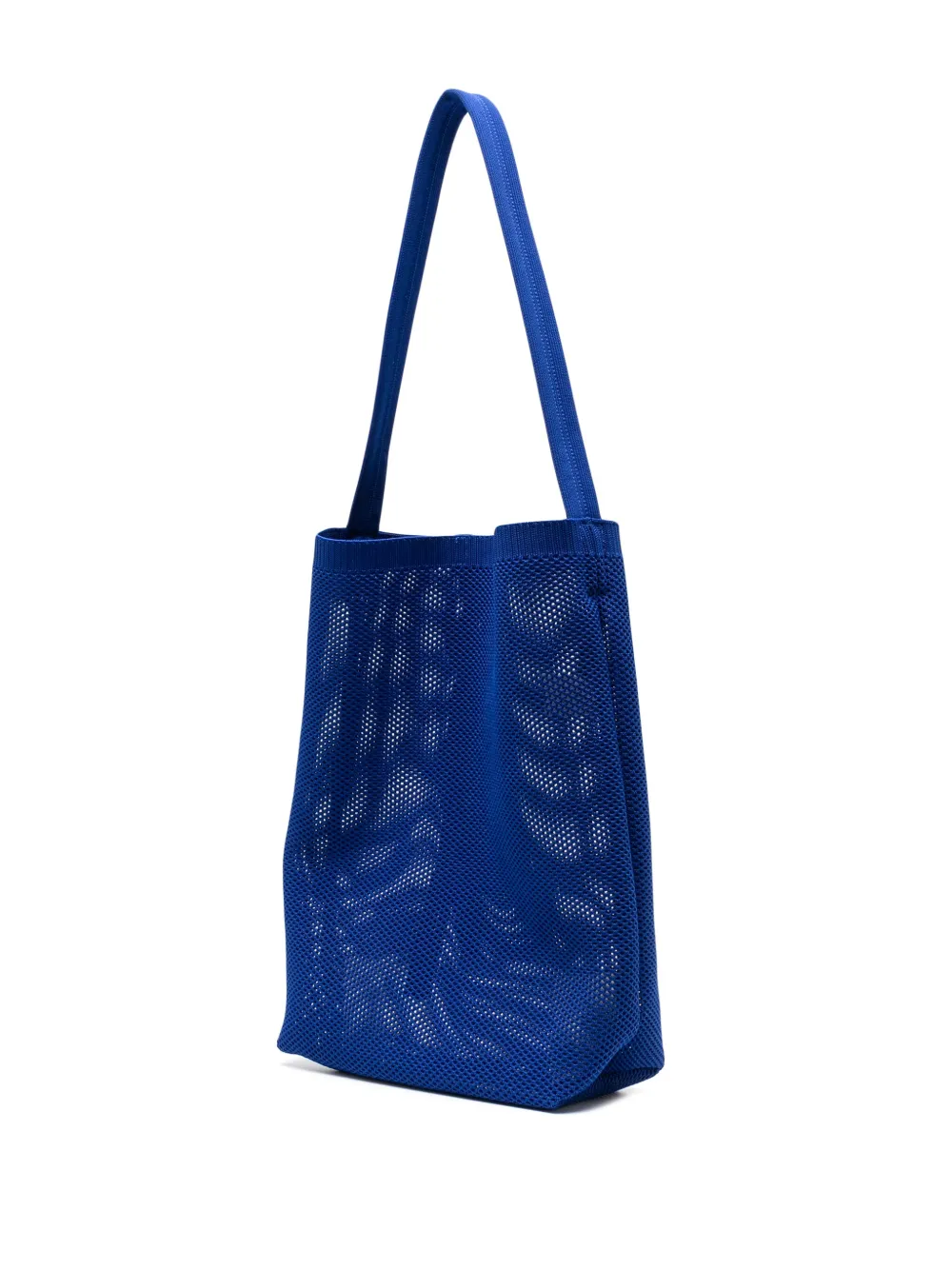 Shop Jnby Mesh Tote Bag In Blue