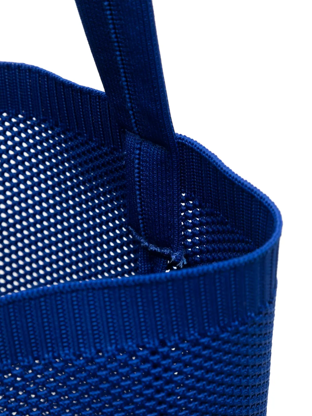 Shop Jnby Mesh Tote Bag In Blue