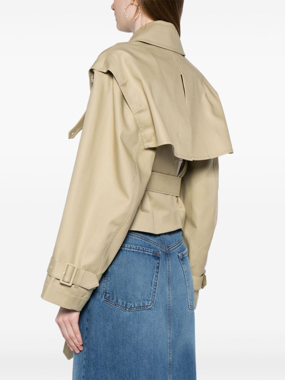 JNBY Cropped trenchcoat Beige