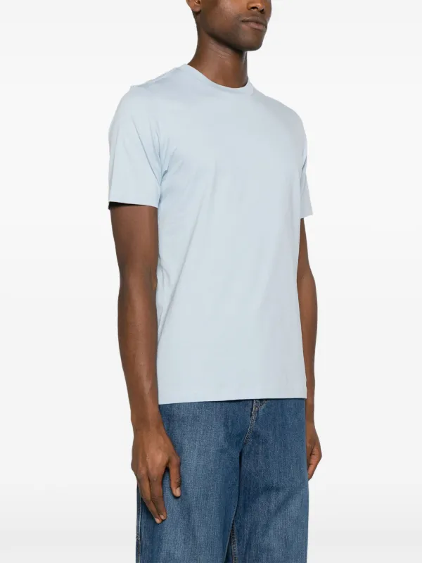 送料税込【DUNHILL】コットンＴシャツ Dunhill ロゴ Tシャツ | ブルー | FARFETCH JP