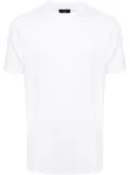 Dunhill logo-embroidered cotton T-shirt - White