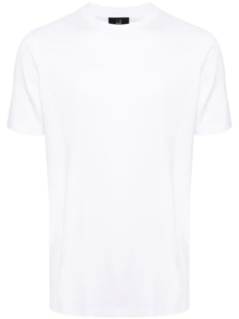 Dunhill logo-embroidered cotton T-shirt