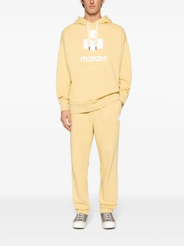 【Marant 】マイリー フロックロゴ パーカー【関税送料込み】 MARANT Miley フロックロゴ パーカー | ブルー | FARFETCH JP