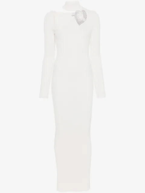 Giuseppe Di Morabito crystal-embellished knitted dress