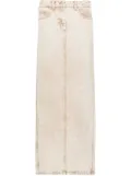 REMAIN denim maxi skirt - Neutrals