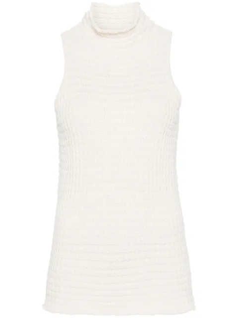 Jil Sander high-neck knitted top