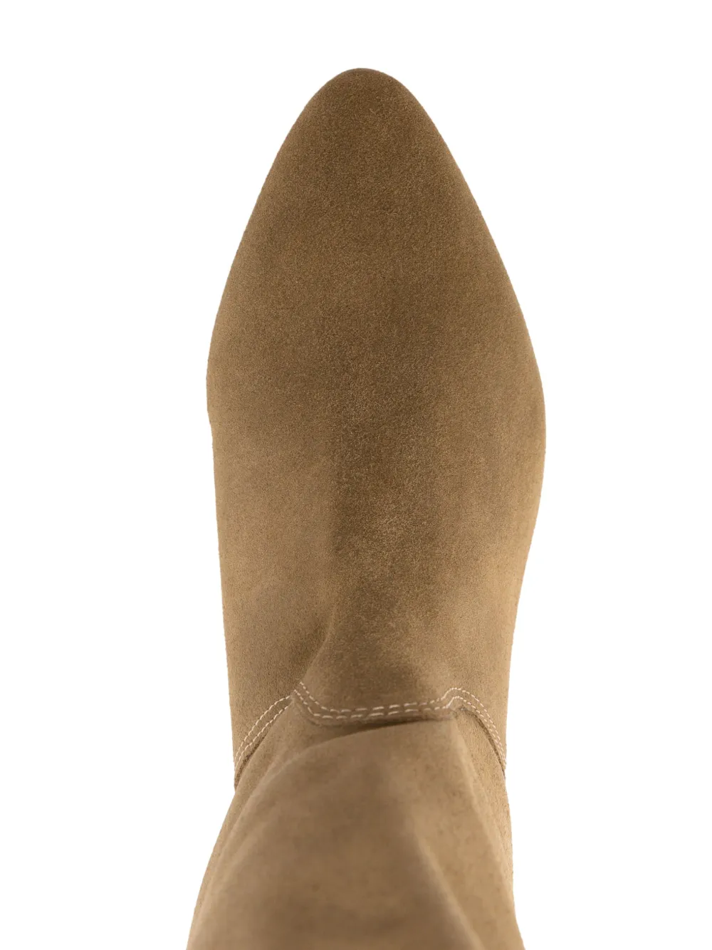 Shop Isabel Marant Slaine Suede Ankle Boots In Neutrals