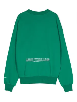 Dolce & Gabbana DGVIB3 プリント スウェットシャツ レッド Jersey sweatshirt with DG embroidery in Red for Men
