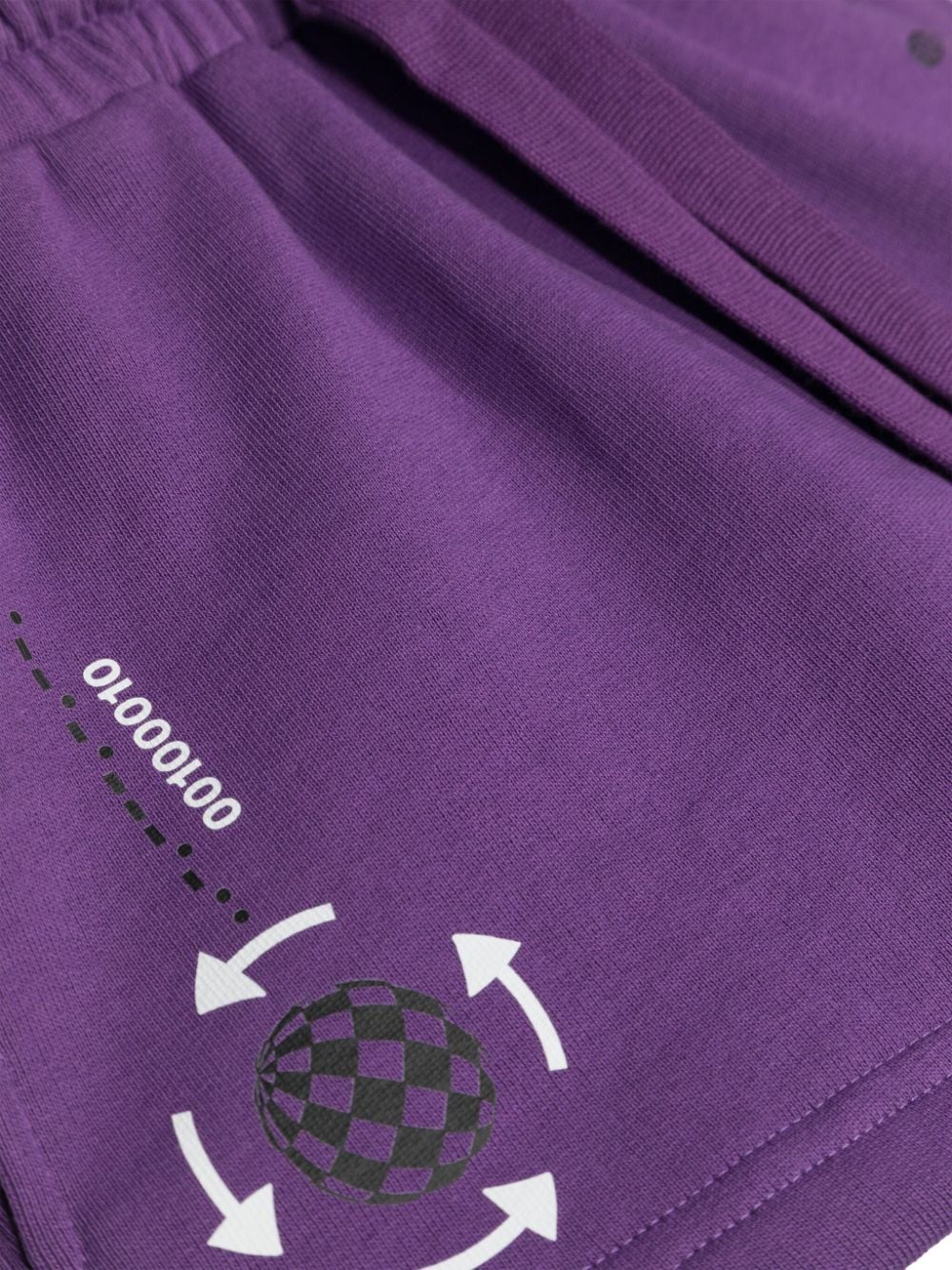 Shop Dolce & Gabbana Dgvib3 Logo-print Shorts In Violett
