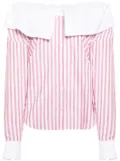 Viktor & Rolf Couture off-shoulder shirt - Red