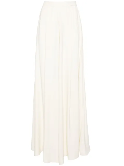 Viktor & Rolf mid-rise crepe palazzo trousers