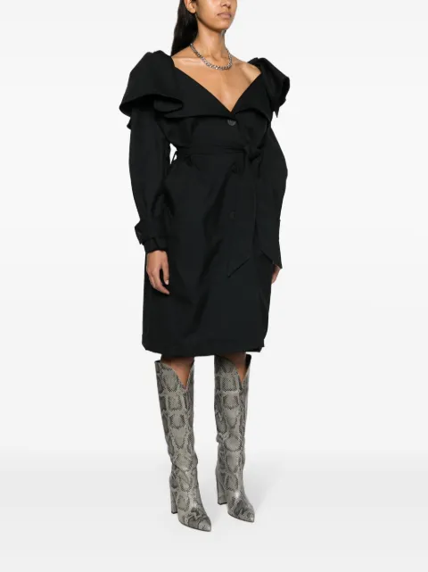 Viktor & Rolf belted gabardine trench coat EO01124 - 2