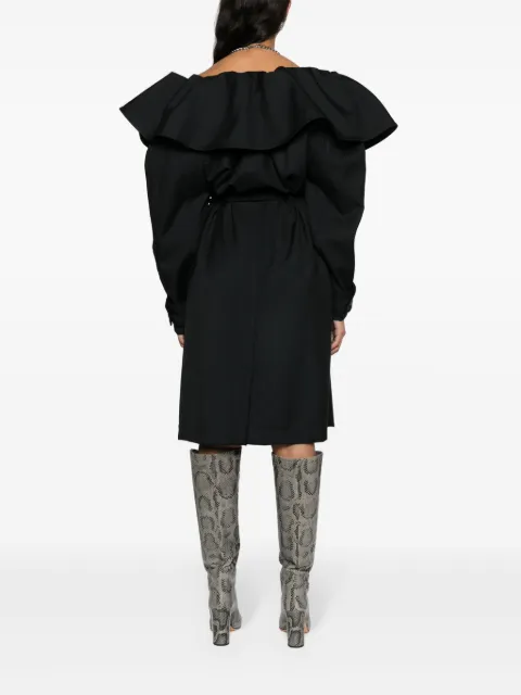 Viktor & Rolf belted gabardine trench coat EO01124 - 3