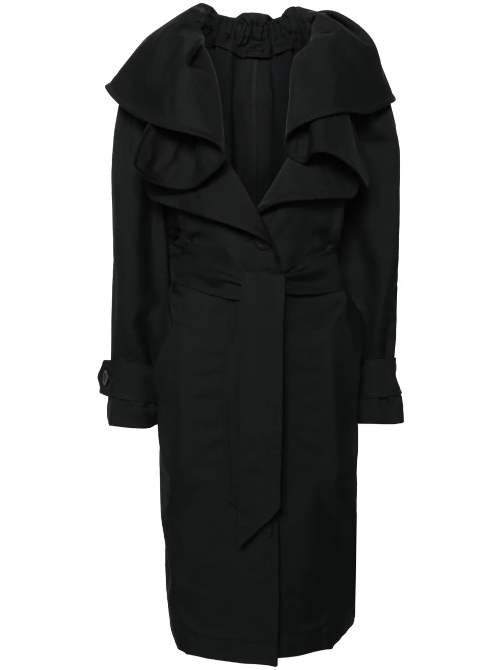 Viktor & Rolf Trenchcoat met ceintuur Zwart