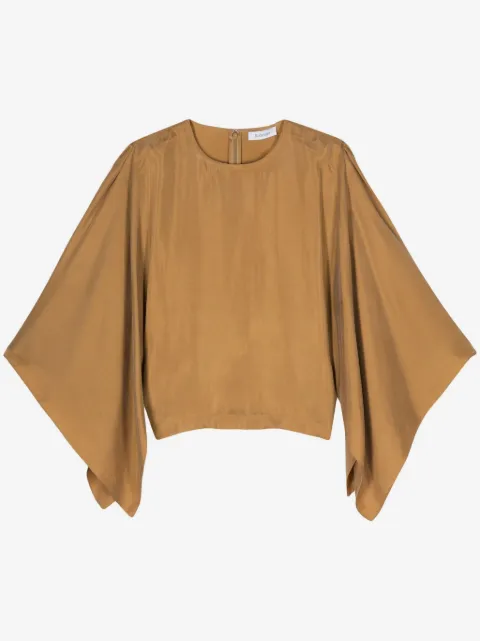 Rodebjer wide open-sleeves blouse