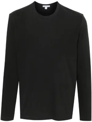 Stone Island コンパスパッチ ロングTシャツ | ブラック | FARFETCH JP