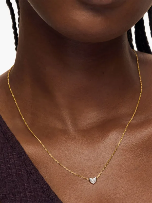 MONICA VINADER Kissing Moon Mixed Metal Collar Necklace in