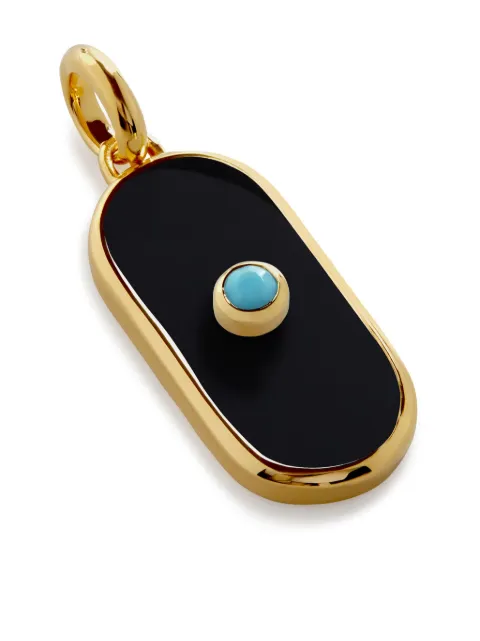 Monica Vinader Tablet Onyx pendant charm