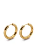Monica Vinader Essential medium hoop earrings - Gold