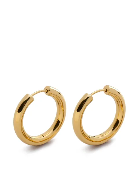 Monica Vinader Essential medium hoop earrings