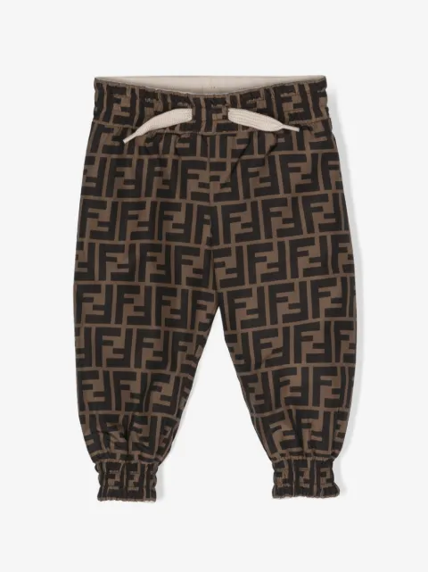 Fendi Kids reversible track pants