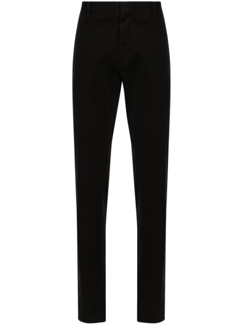 Zegna pantalon chino à coupe droite