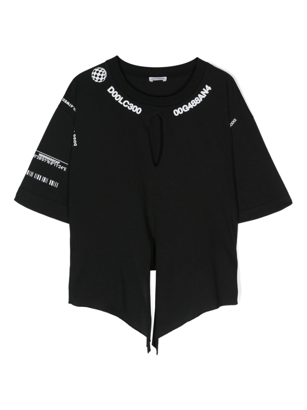 Dolce & Gabbana Dgvib3 Logo-print T-shirt In Black