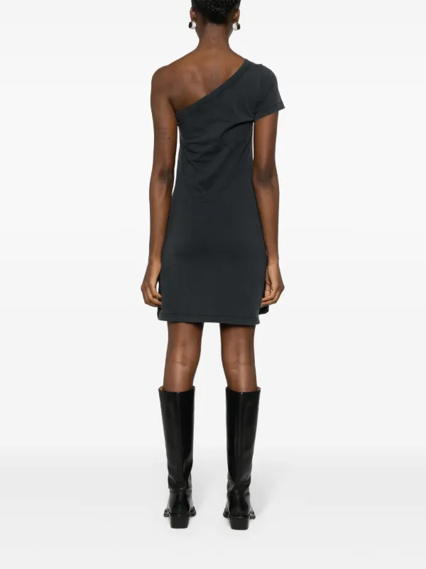 courreges fall 2021 mini dress A-line Holistic Vinyl Dress - Black - 42 main image 0