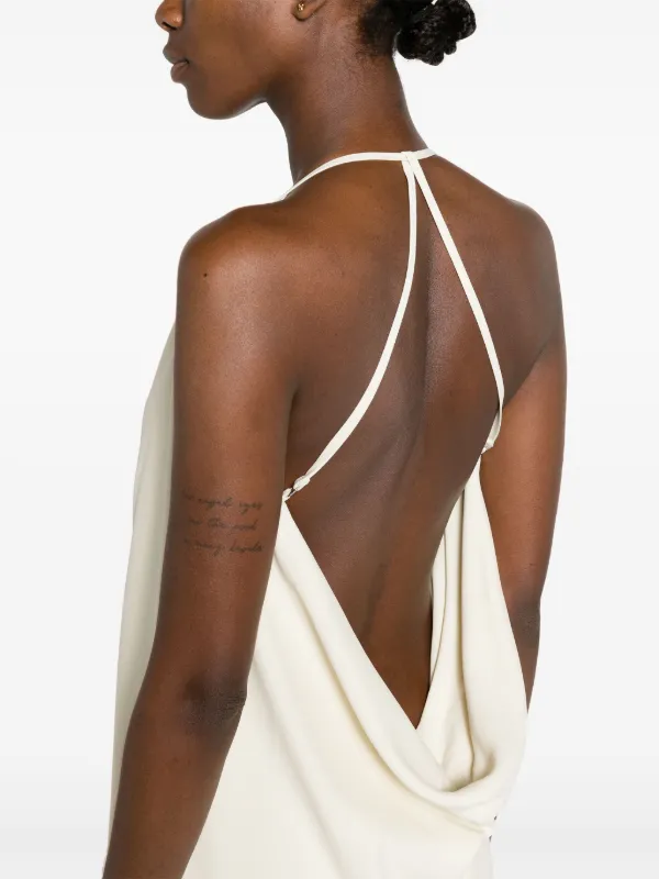 Viktor & Rolf クレープ スリップドレス | ニュートラル