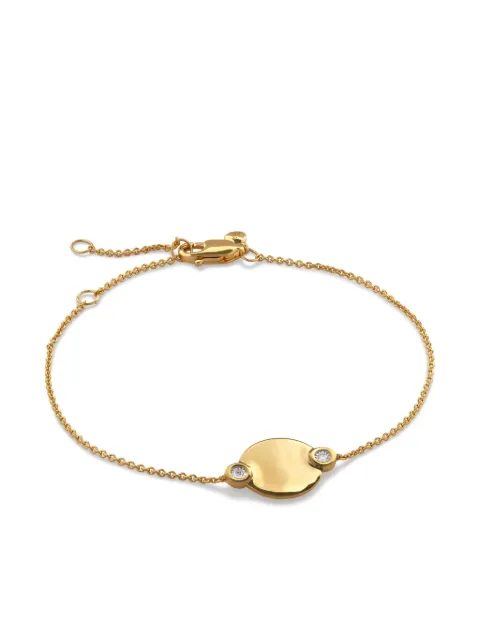 Monica Vinader engravable chain bracelet