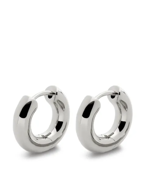 Monica Vinader Essential recycled silver earrings