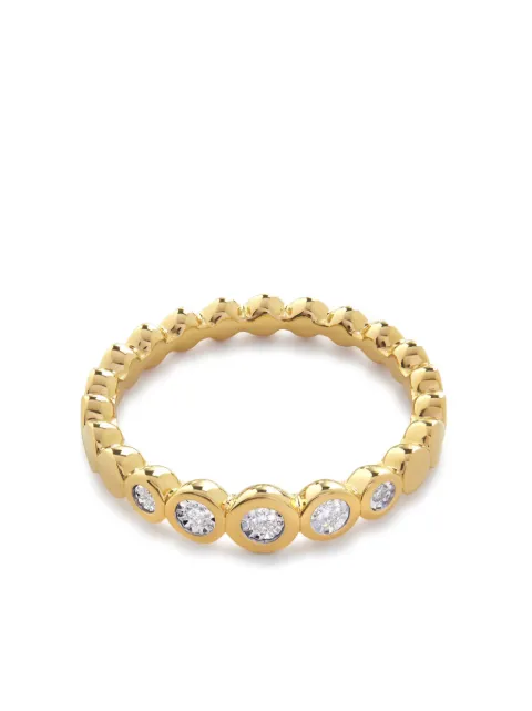 Monica Vinader Graduated half eternity ring