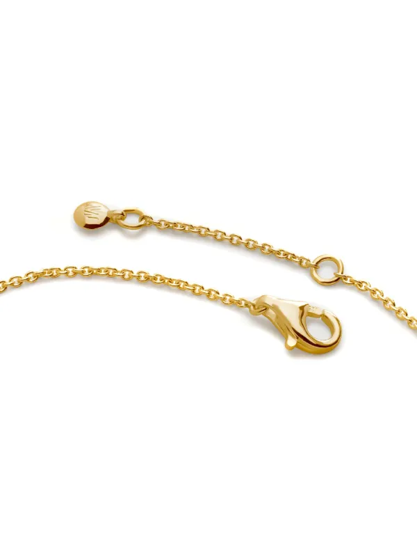 Monica Vinader Heart Chain Bracelet | Gold | FARFETCH TR