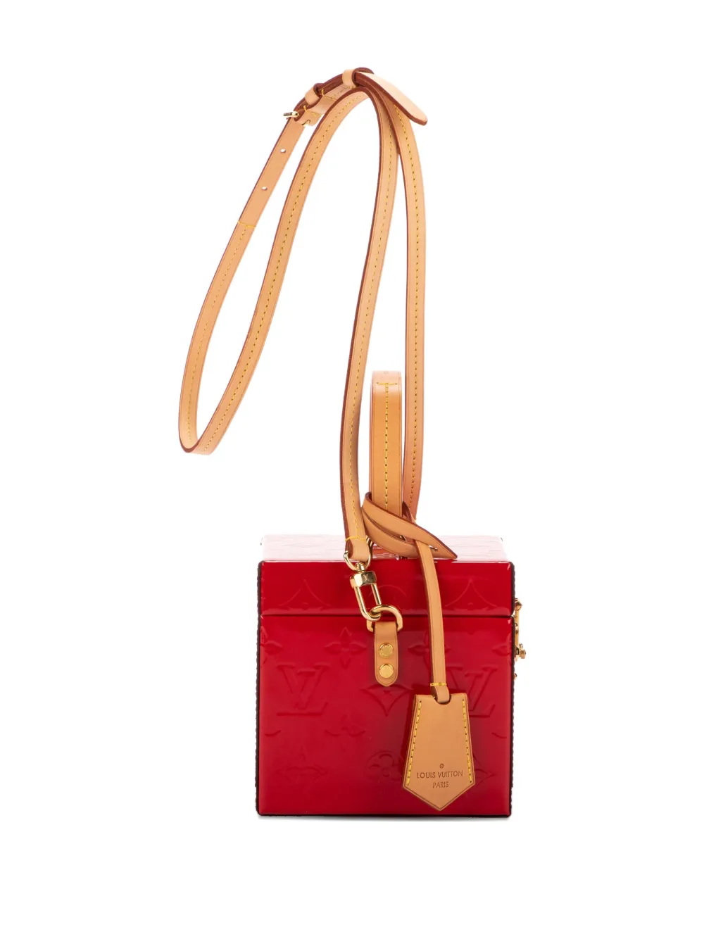Louis Vuitton Pre-owned Spring Street Box Bag in Red, view 5