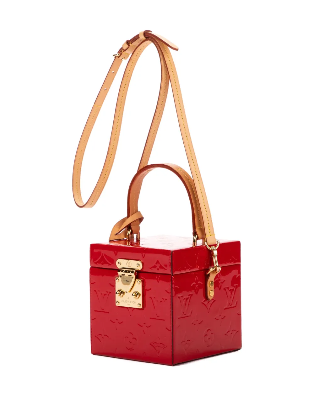 Louis Vuitton Pre-owned Spring Street Box Bag in Red, view 3