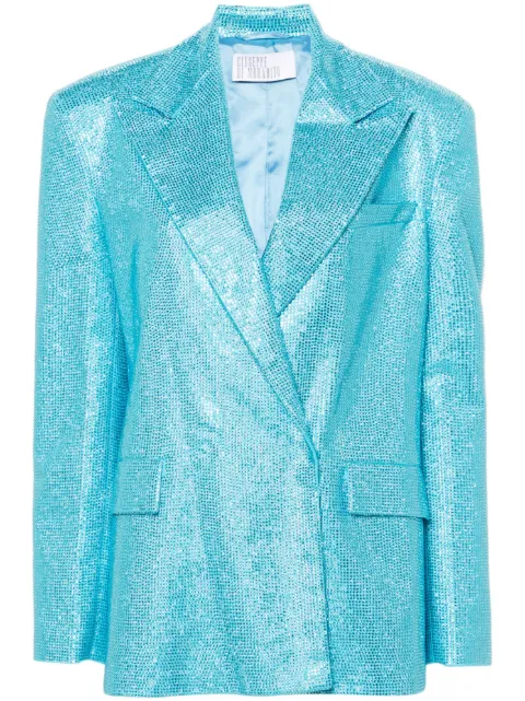 Giuseppe Di Morabito blazer con detalles de strass y doble botonadura