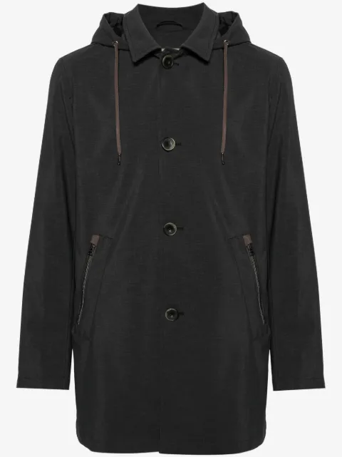 Herno hooded parka coat