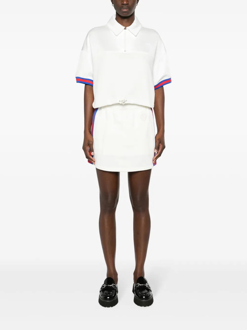 Gucci Mini-rok met webstreep - Beige