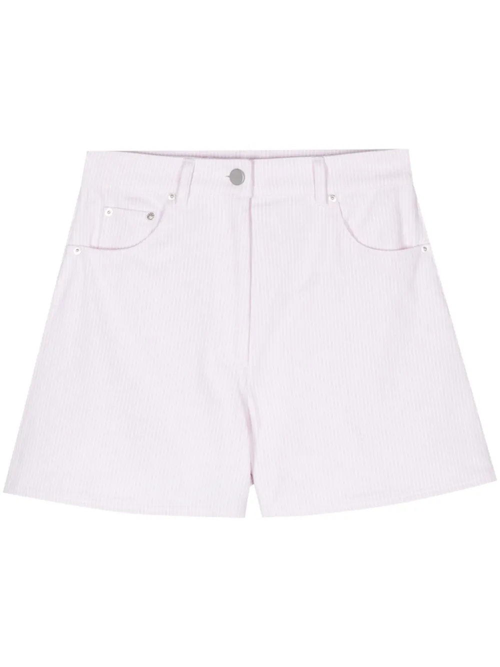 REMAIN Caja striped shorts - Pink