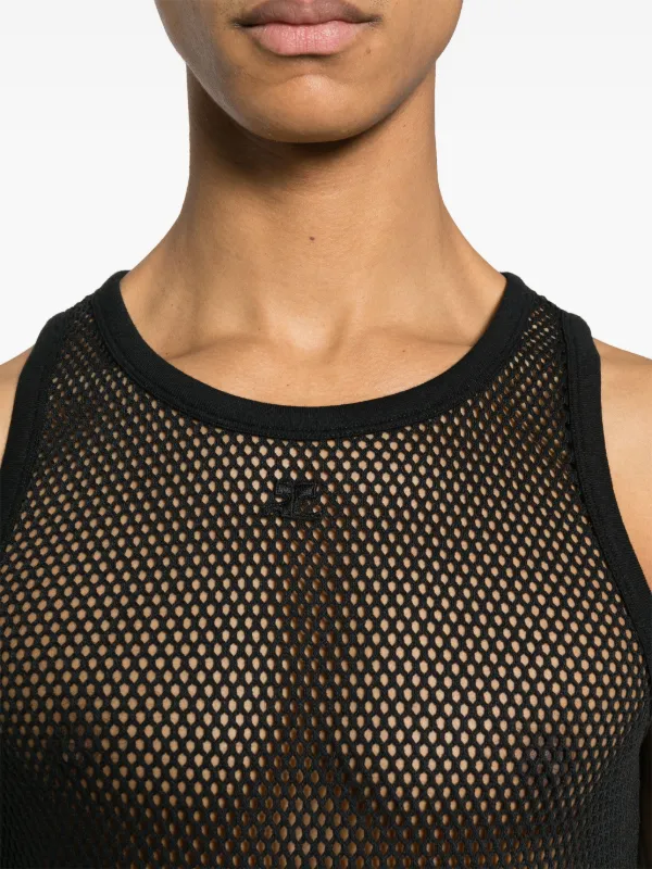 トップス not conventional mesh top トップス not conventional mesh top mesh top / NOT
