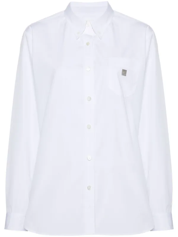 GIVENCHY ホワイト 長袖シャツ Givenchy 4G シャツ | ホワイト | FARFETCH JP