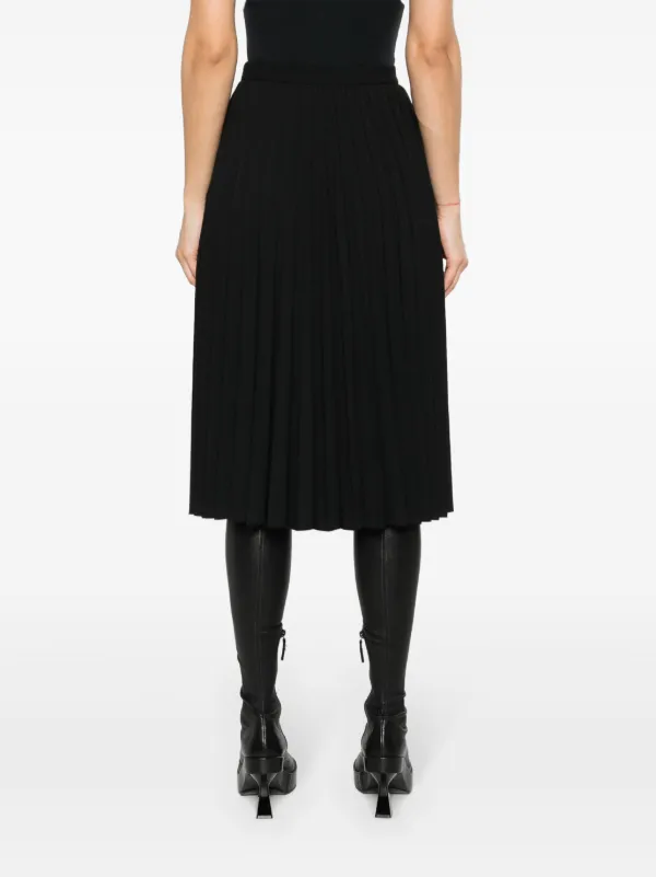 Givenchy 4G プリーツ スカート | ブラック | FARFETCH JP