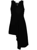 Viktor & Rolf Volant asymmetric peplum top - Black